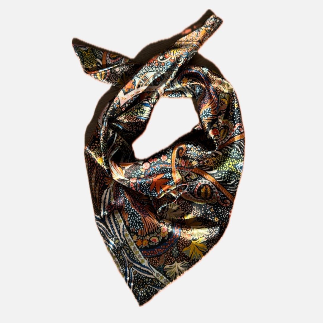 Foulard cachemire rectangulaire