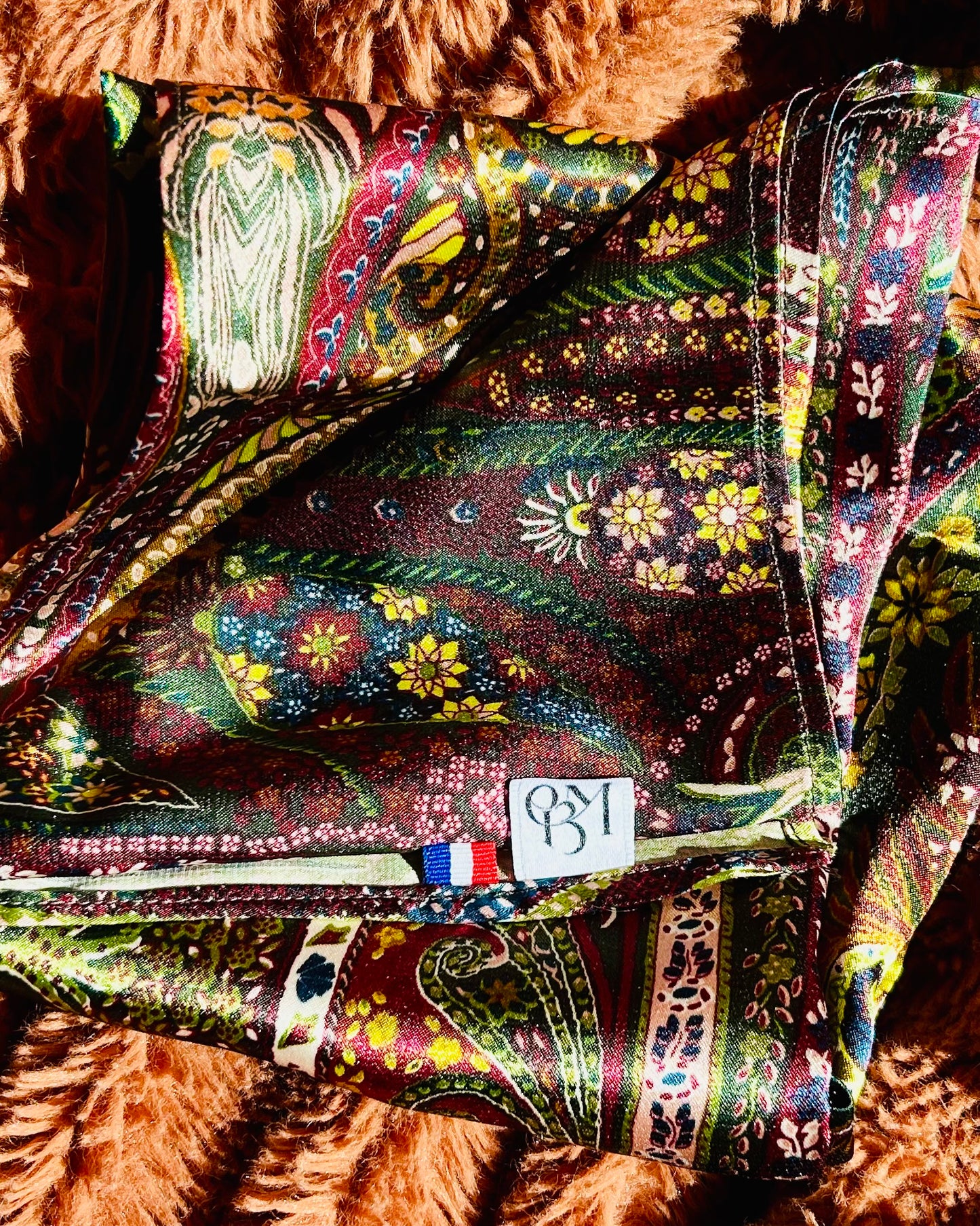 Foulard cachemire carré