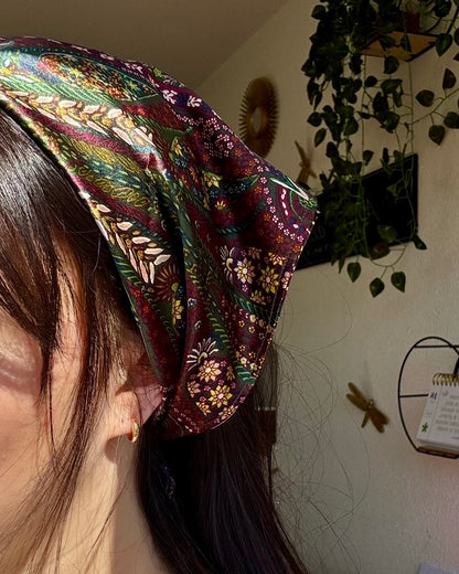 Foulard cachemire carré